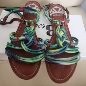 Strappy Colourful Fergalicious Sandals